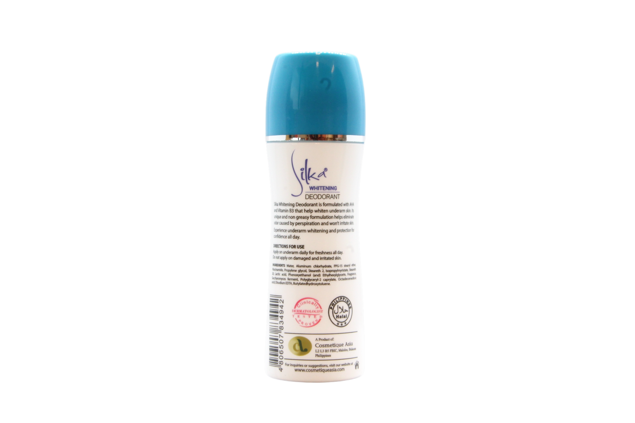 Déodorant blanchissant Silka roller 40 ml