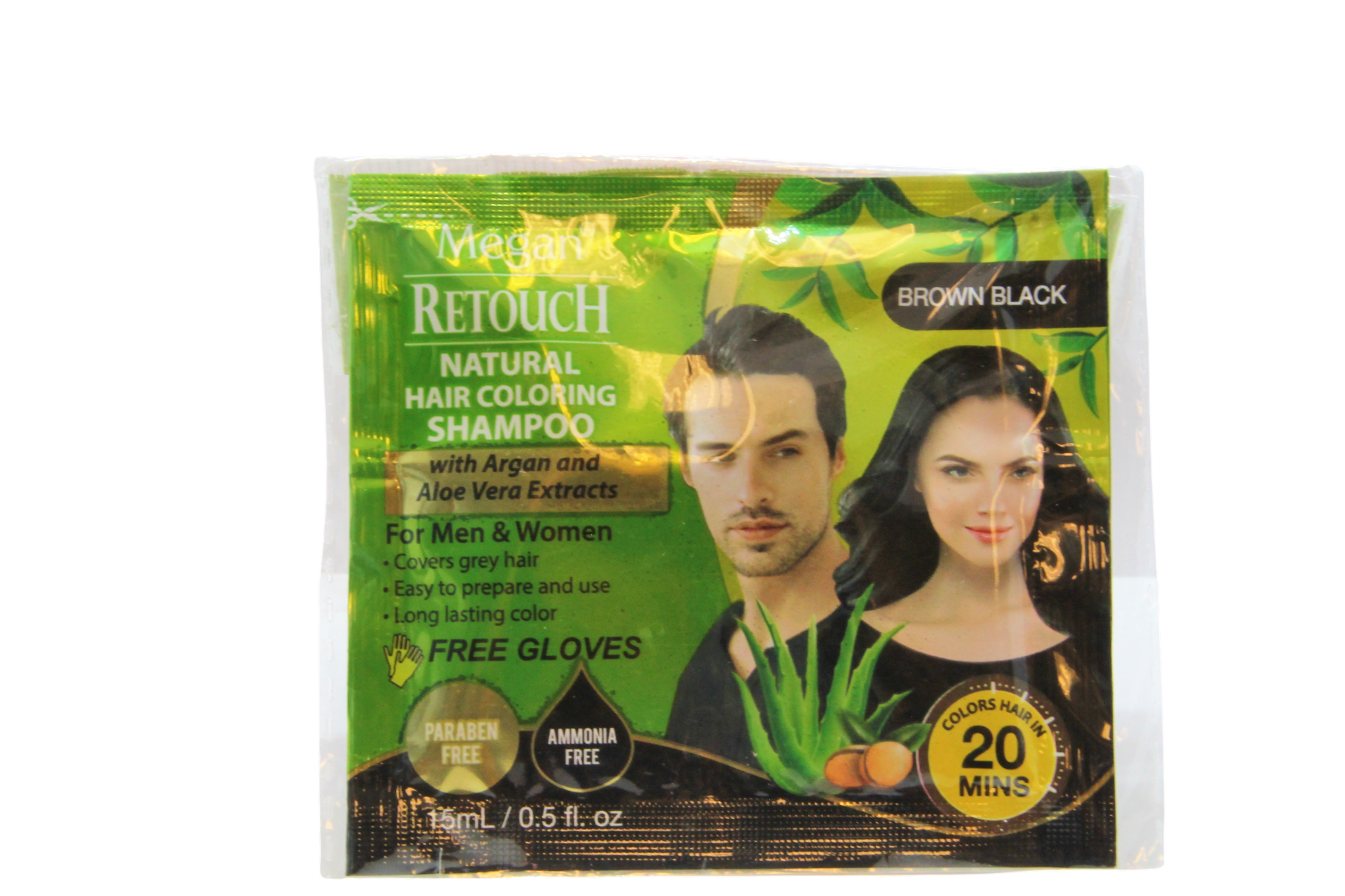 Shampoing colorant naturel Megan Retouch