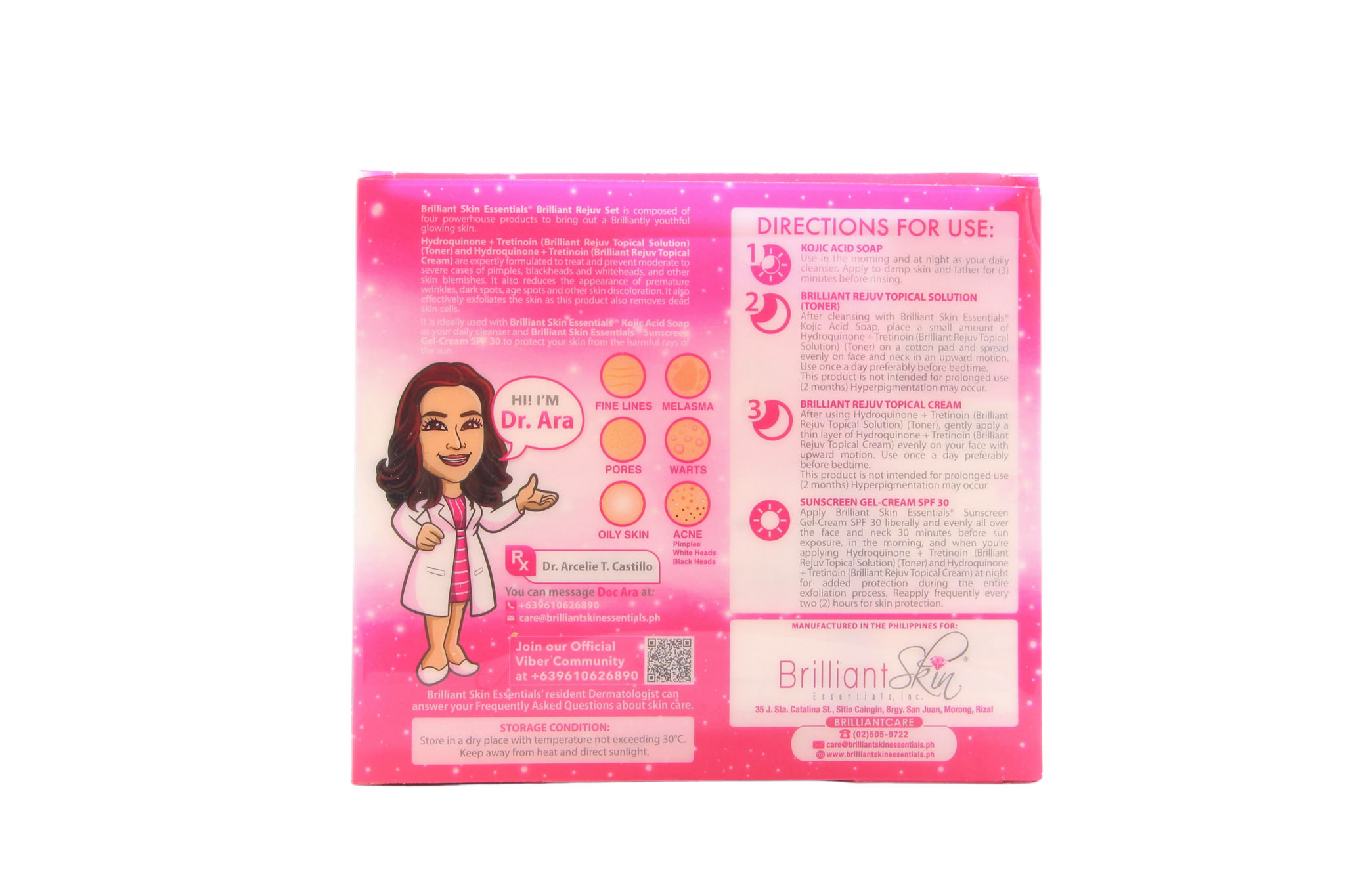 Brilliant Skin Rejuv Set, total package for beautiful skin!