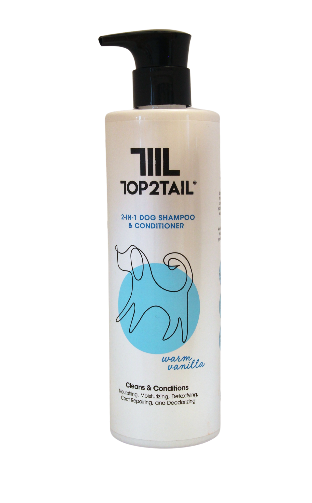 Shampoing et après-shampoing 2 en 1 pour chien Top2Tail