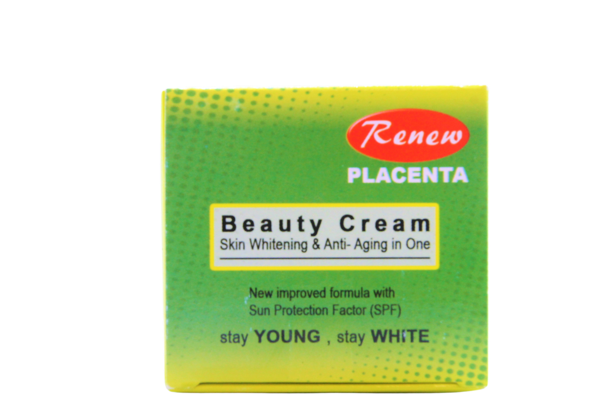 Crème de beauté Renew Placenta éclaircissante et anti-âge