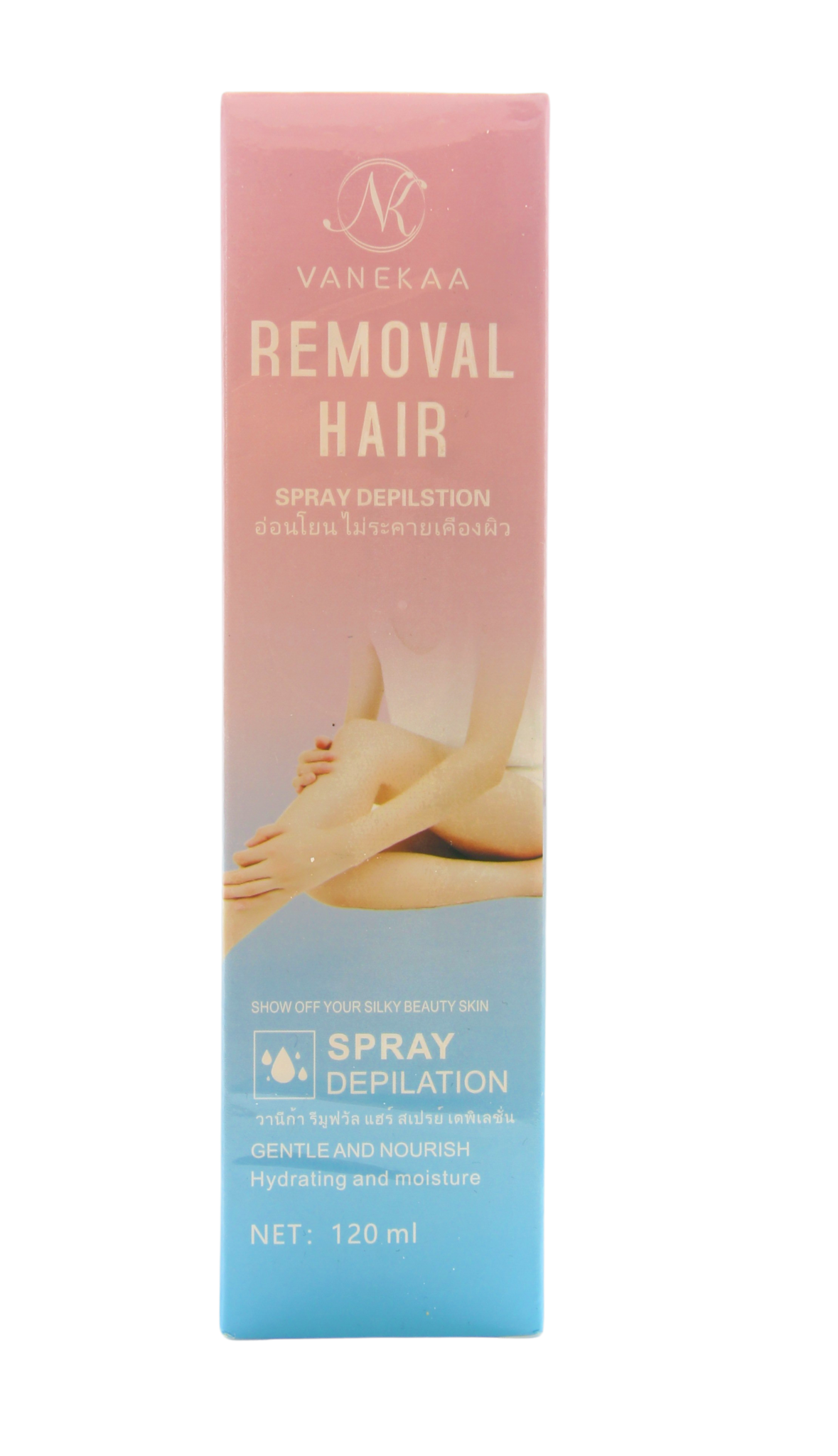 Spray dépilatoire Vanekaa 120 ml