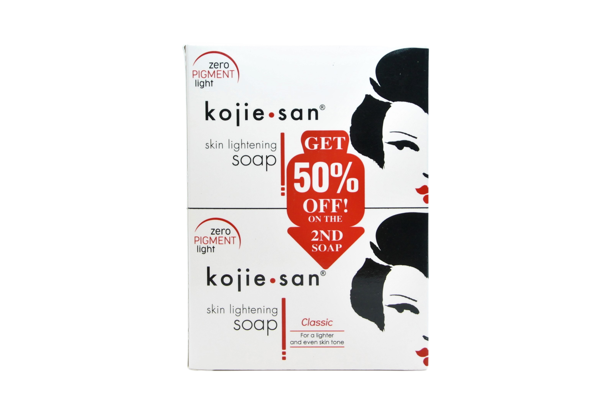 Savon éclaircissant Kojie San 2 x 135 grammes