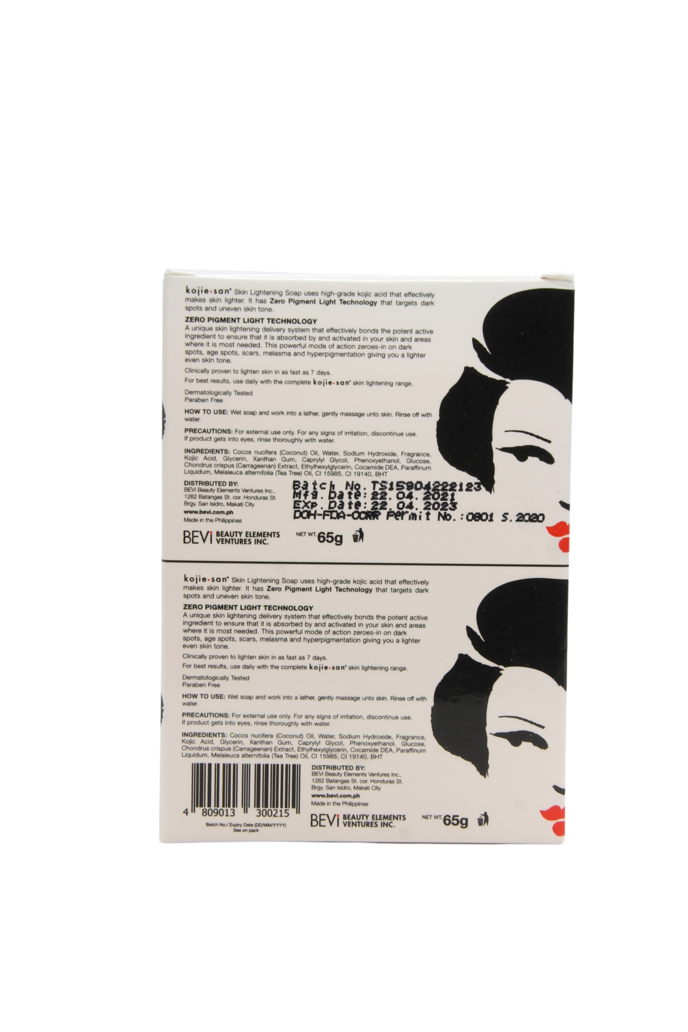 Kojie San Value Pack Skin Lightening Soap + Lotion 200g