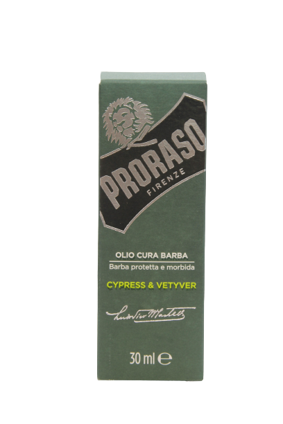 Huile à barbe Proraso Firenze cyprès + vétiver 30 ml