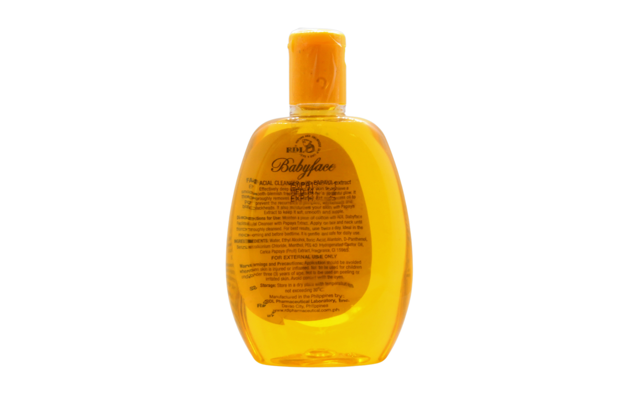 RDL Facial cleanser with Papaya extract 150 ml