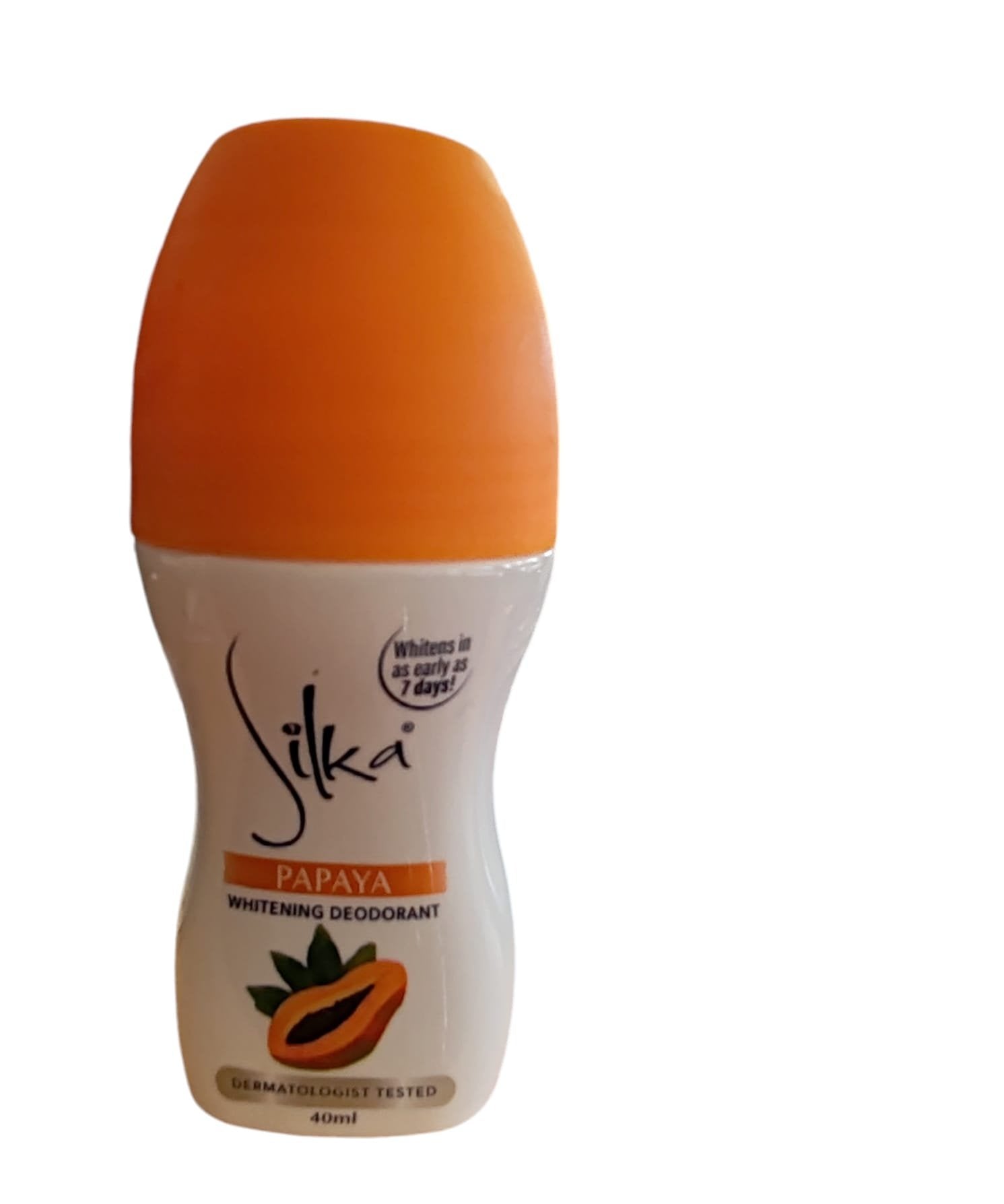 Silka skin lightening deodorant roller papaya 40ml