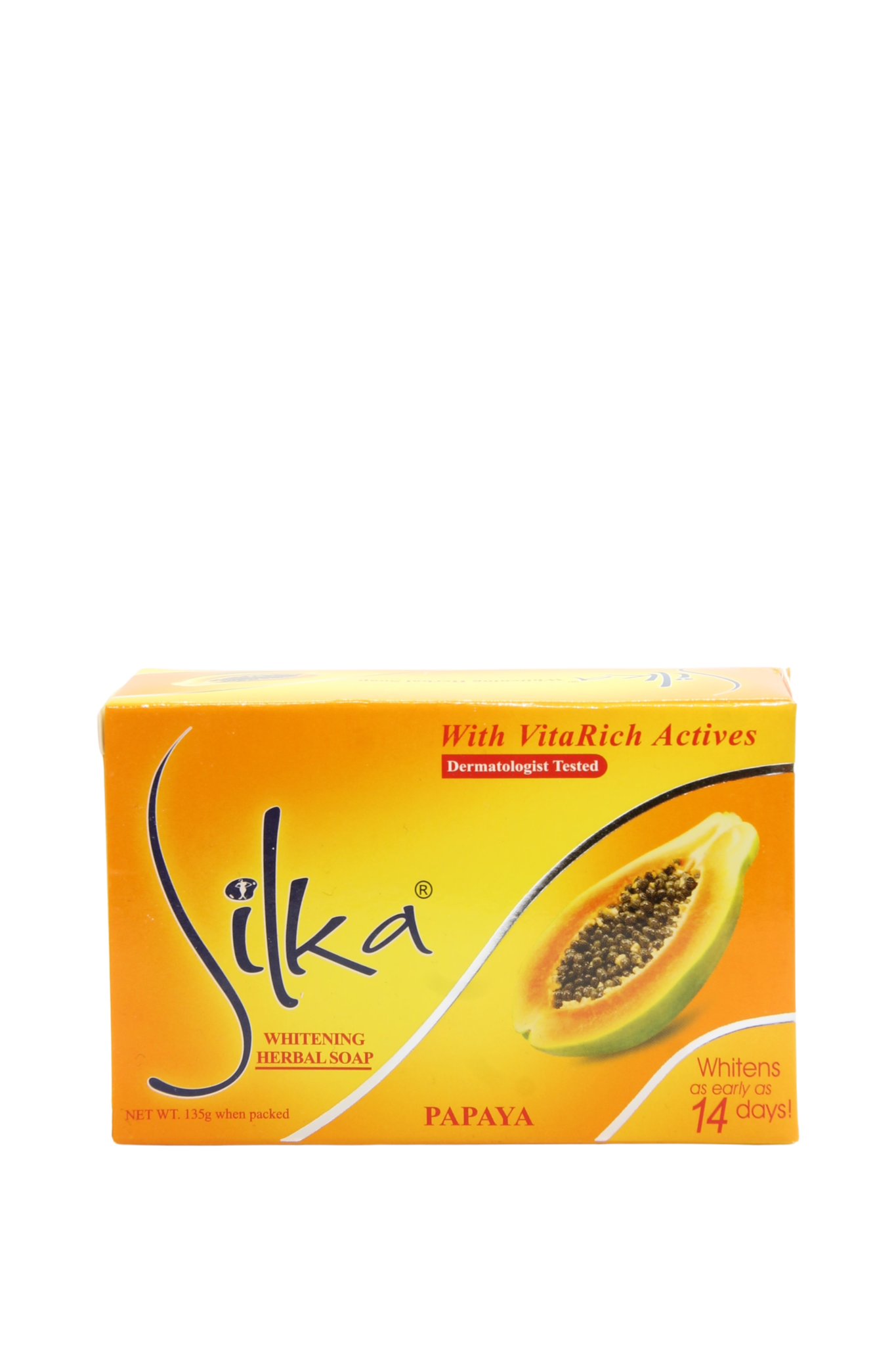 Savon éclaircissant à la papaye Silka 135gr