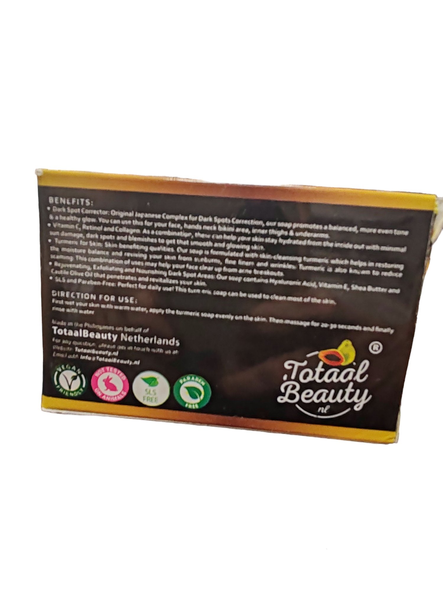 Savon anti-taches brunes à l&