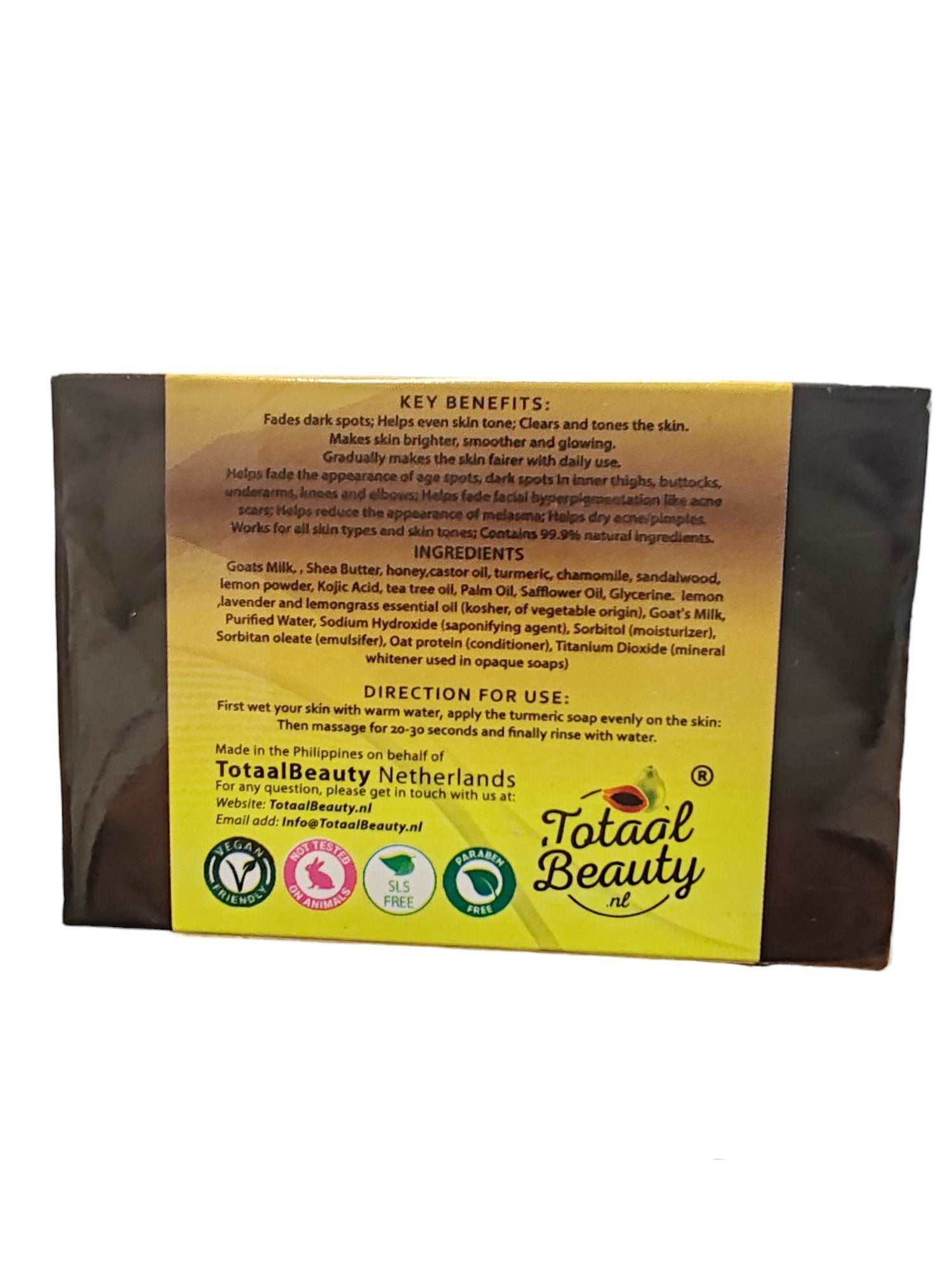 Acide kojique et curcuma citronné TotalBeauty ! 2 pièces