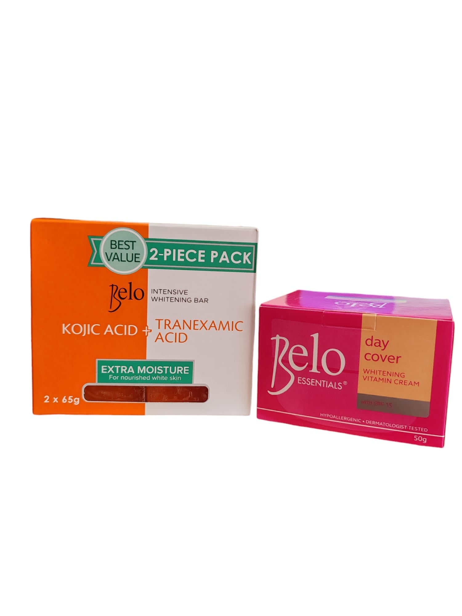 Belo Essentials Day Cover Belo + Barre blanchissante hydratante et à l&