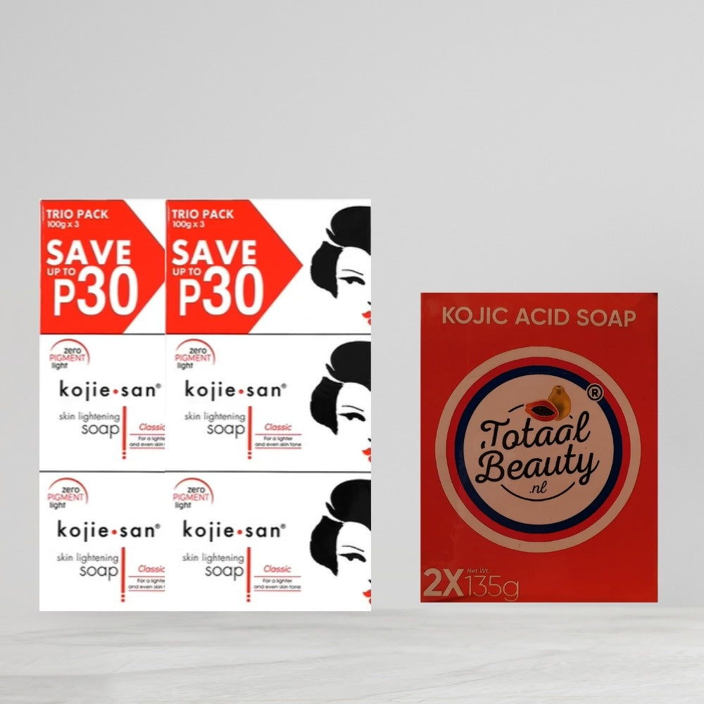 Achetez 2 Kojie San 3x100 et recevez gratuitement le savon à l&