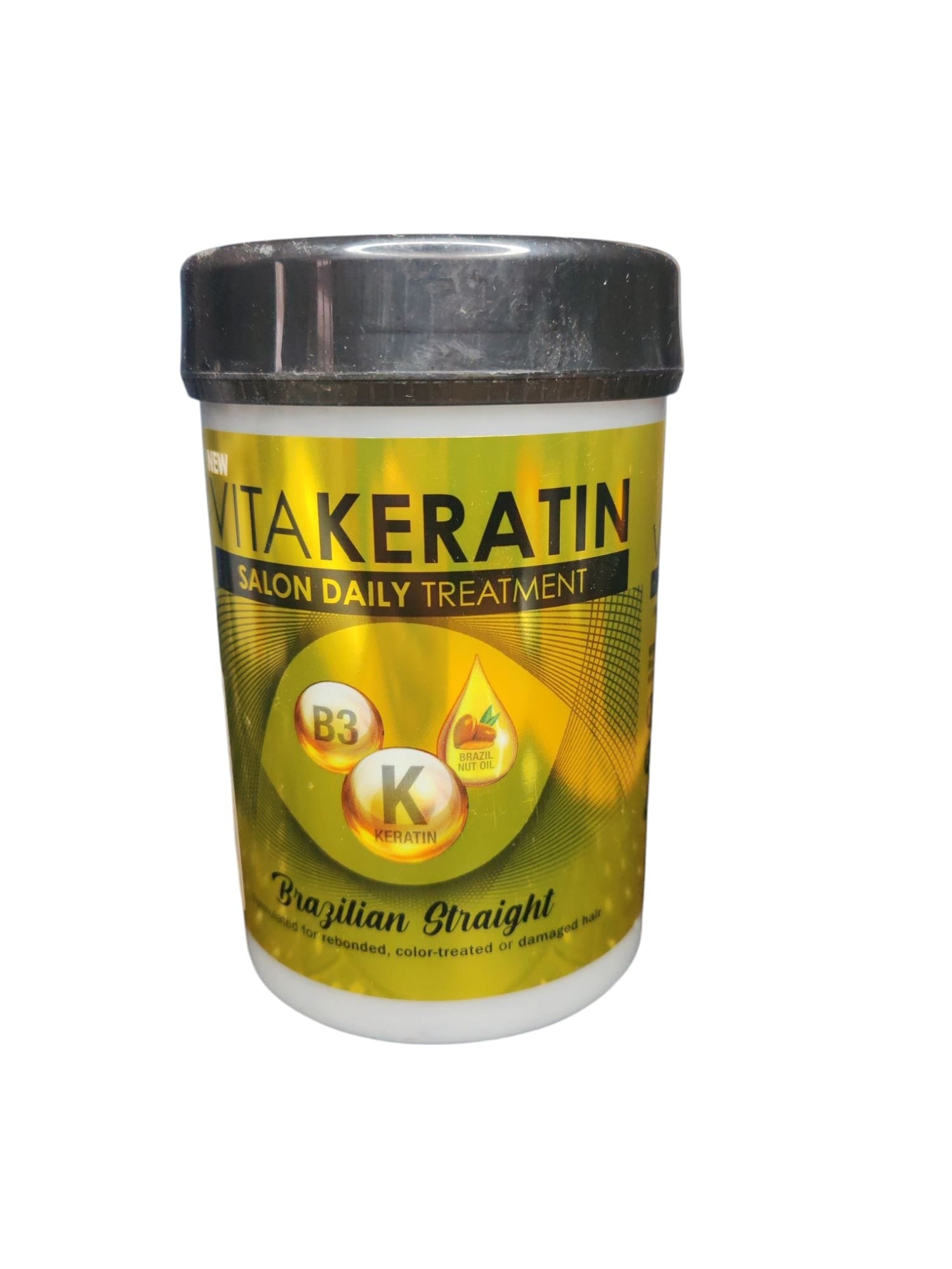 Vita Keratin Salon Hair Treatment – Professionele Keratine Haarbehandeling – Intensief Herstel voor Beschadigd & Droog Haar – Glans, Zachtheid & Anti-Pluis - Diep Haarherstel voor Chemisch Behandeld Haar – Glad, Sterk & Gezond Resultaat