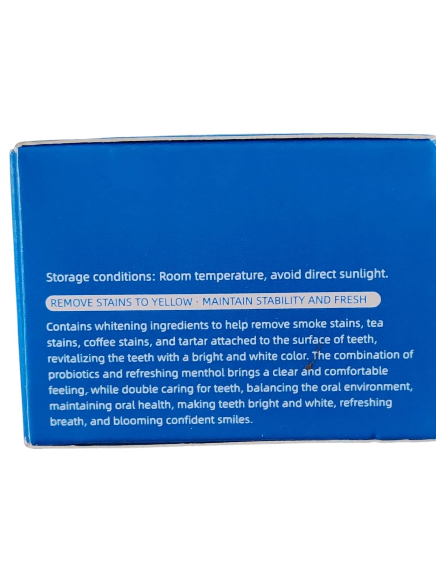 YouBuy wit tandenbleekpoeder