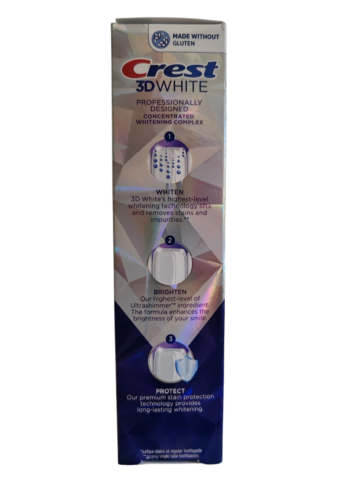 Crest 3D White Brilliance PRO Des dents plus blanches en 3 jours Protection de l&