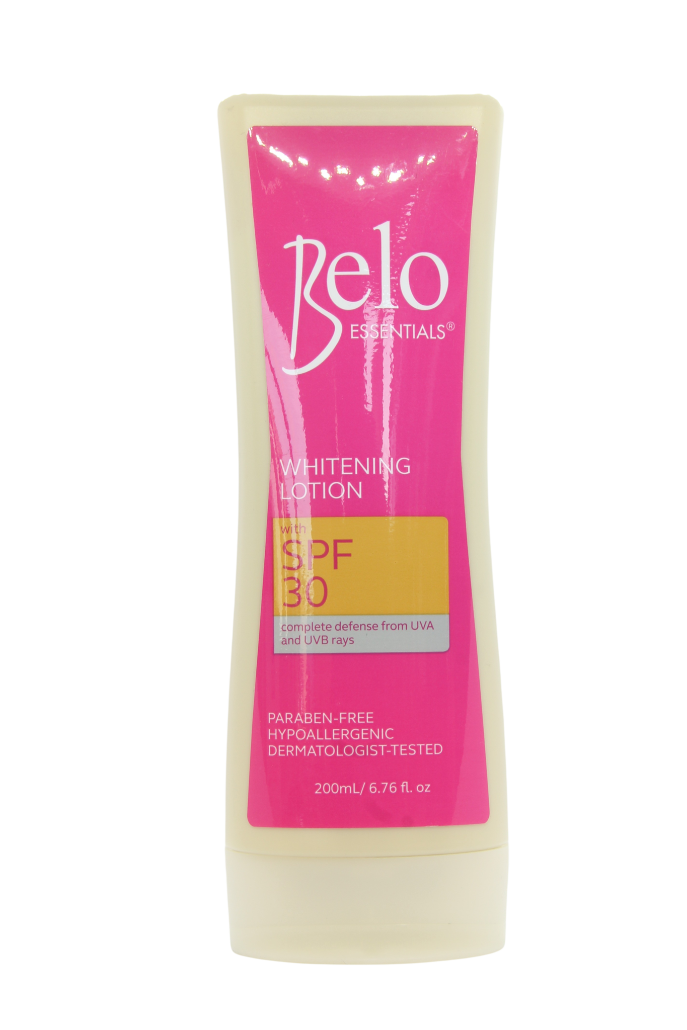 Lait corporel éclaircissant Belo Essentials avec SPF 30 200 ml