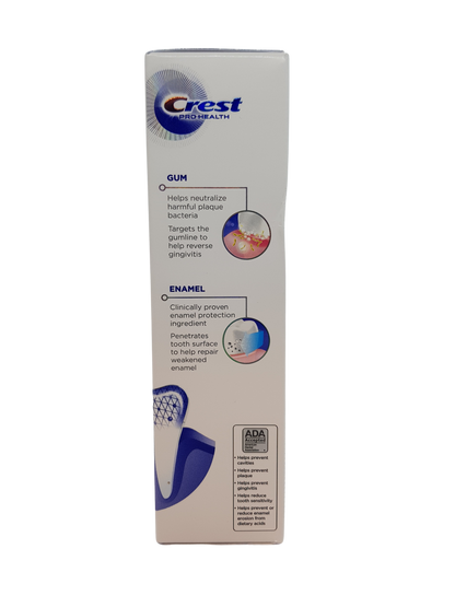 Dentifrice Crest Pro Health pour la récupération des gencives et de l&