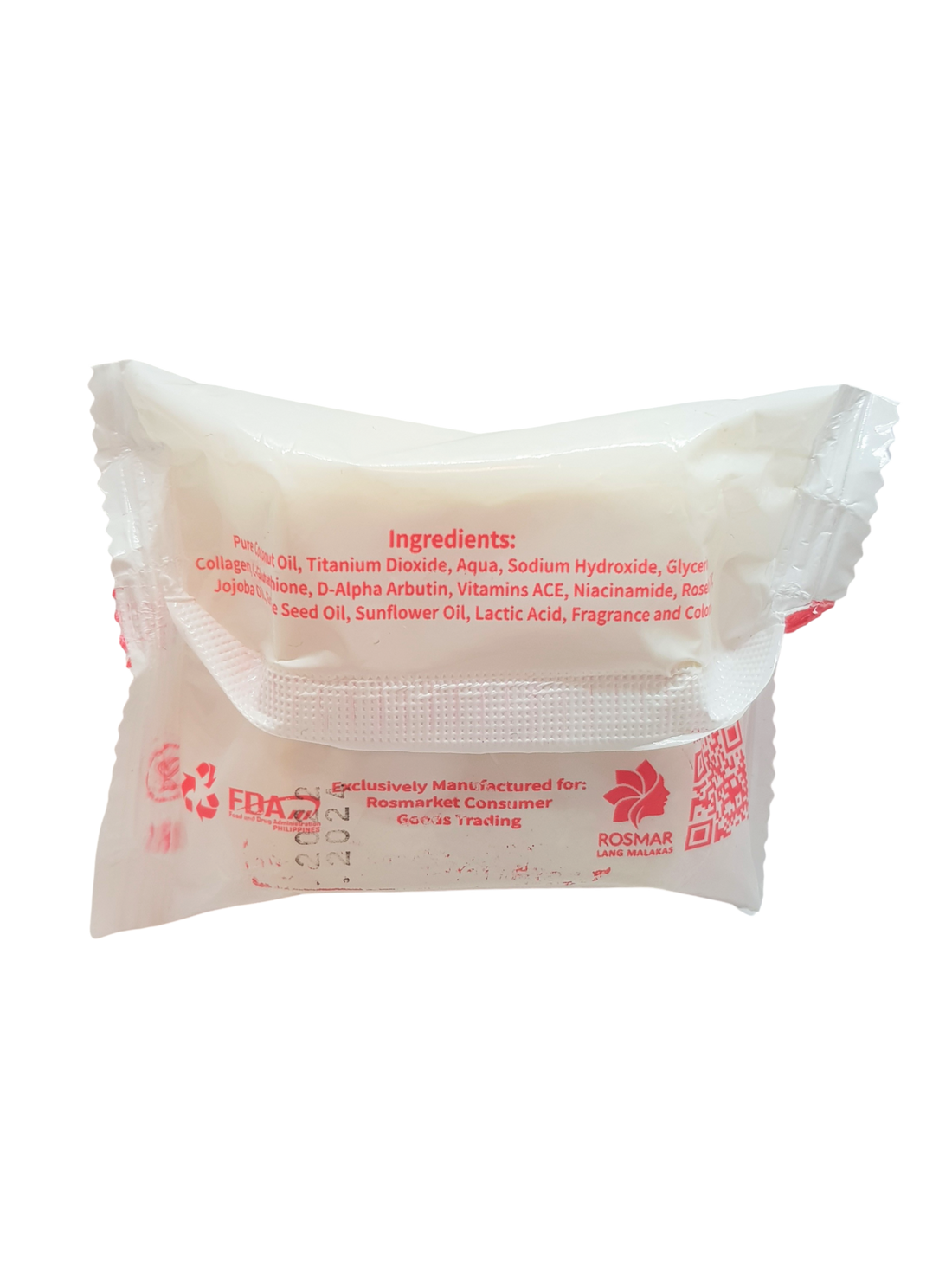 Savon fouetté blanchissant Rosmar, 70 grammes