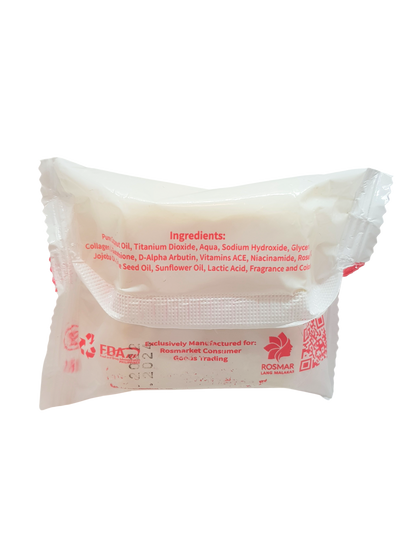 Savon fouetté blanchissant Rosmar, 70 grammes