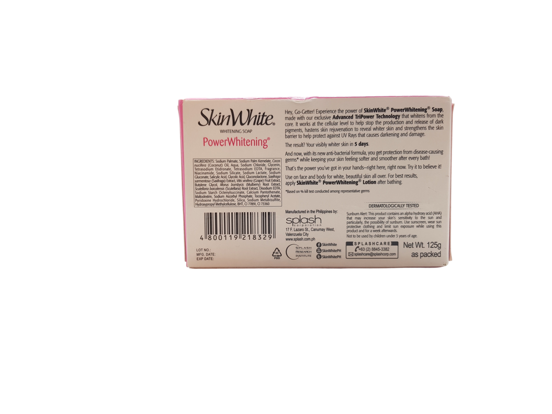Savon blanchissant SkinWhite Power, 125 grammes