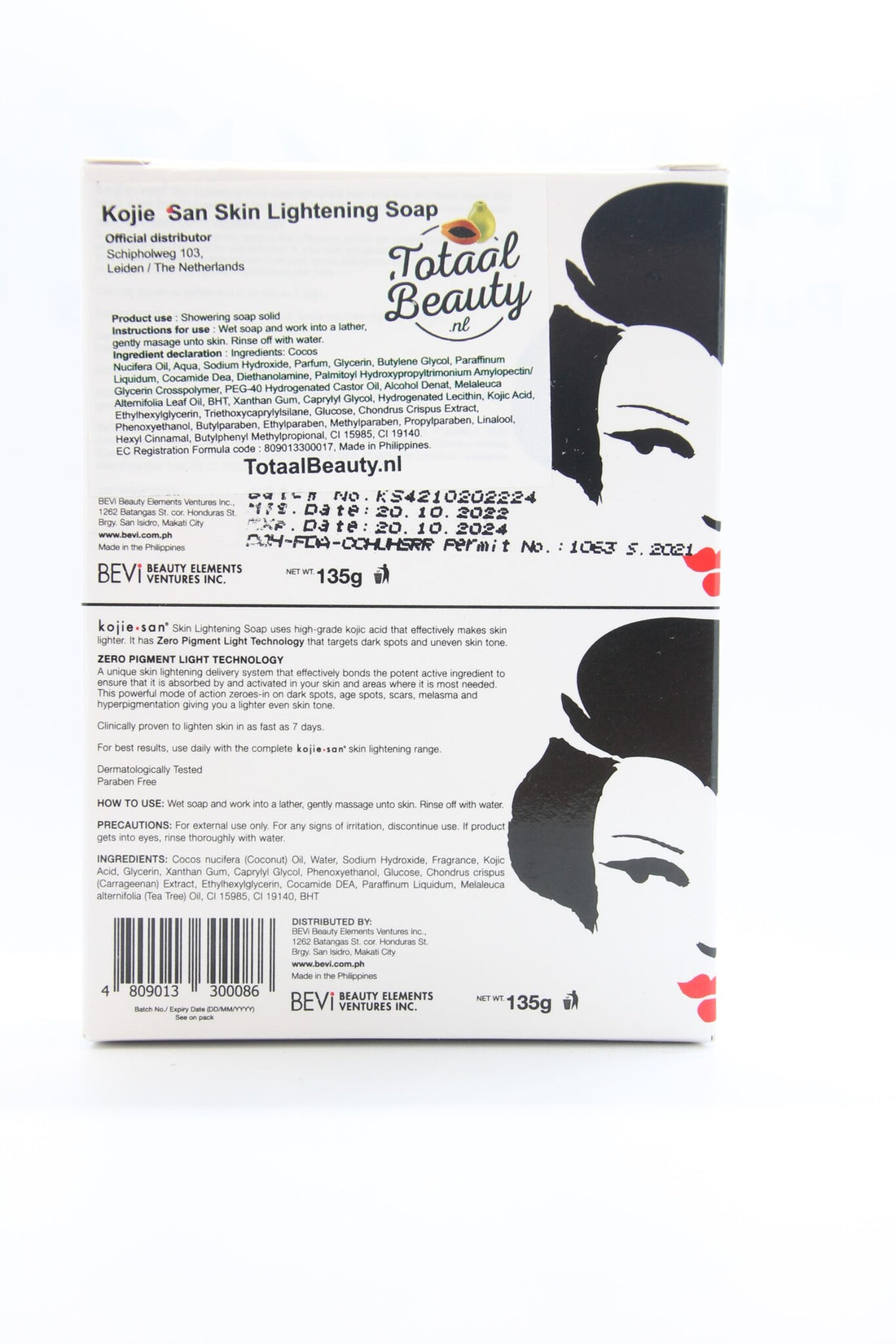 Savon éclaircissant Kojie San 2 x 135 grammes