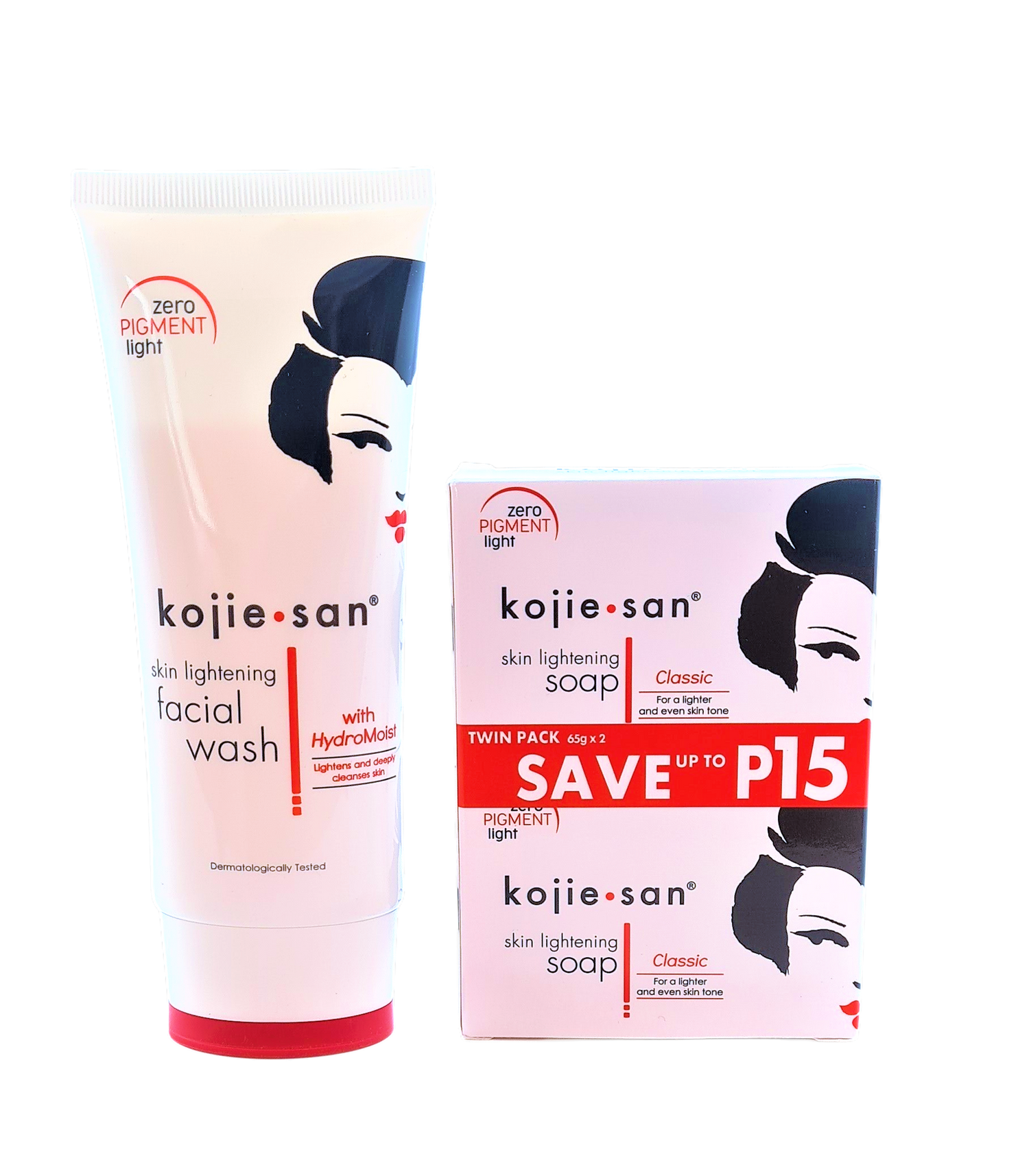 Savon éclaircissant et nettoyant visage KojieSan, 100 grammes