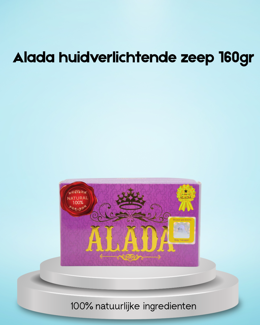 Alada huidverlichtende zeep 160gr