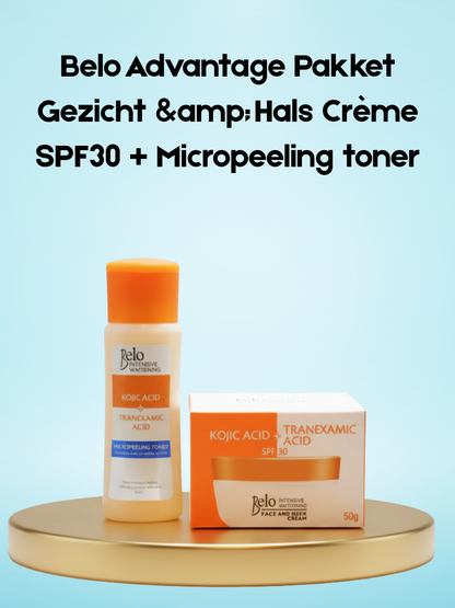 Pack Belo : Tonique micropeeling à l&