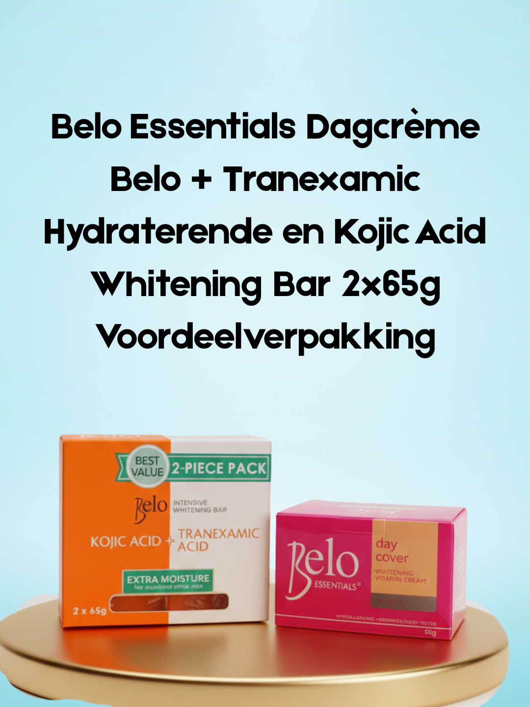 Belo Essentials Day Cover Belo + Barre blanchissante hydratante et à l&