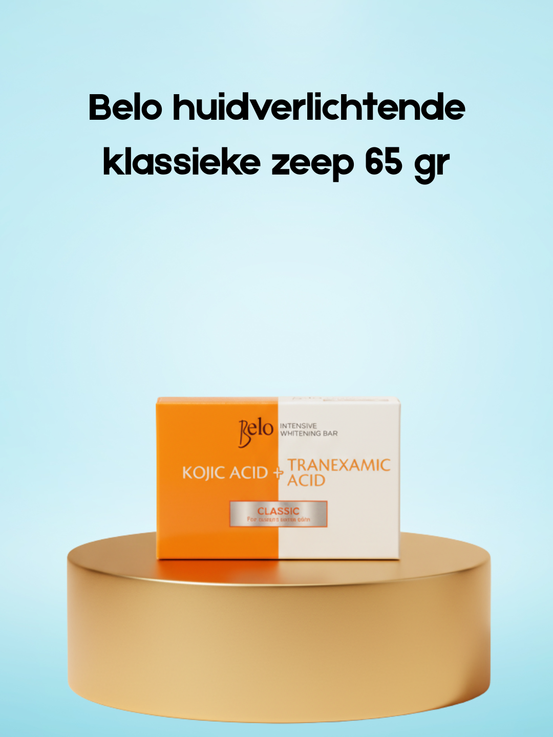 Belo huidverlichtende klassieke zeep 65 gr
