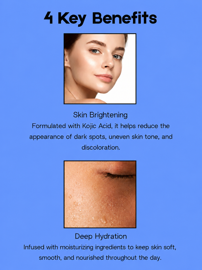 TotaalBeauty Kojic Acid &amp; Lemon Turmeric – 2 Pieces – Verhelderende &amp; Voedende Zeep – Helpt Donkere Vlekken te Verminderen, Egaliseert de Huidtint &amp; Hydrateert Intensief – Voor een Gladde, Stralende &amp; Gezonde Huid