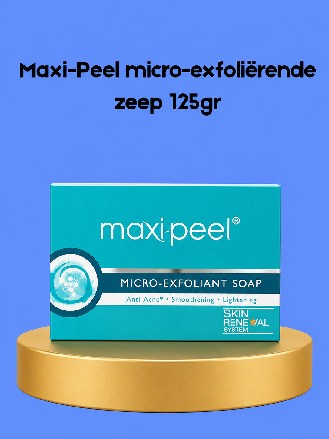 Savon Micro Exfoliant Maxi Peel – 125 g – Verhelderende &amp;amp; Exfoliërende Zeep – Verwijdert Dode Huidcellen, Helpt Donkere Vlekken te Verminderen &amp;amp; Egaliseert de Huidtint – Voor een Gladde, Stralende &amp;amp; Gezonde Huid