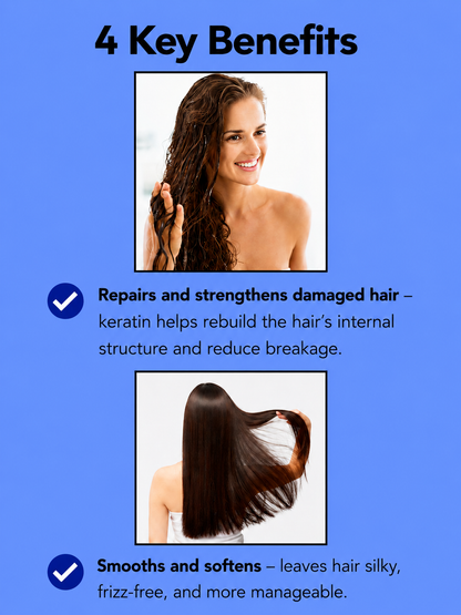 Belo Plus Intense Brazilian Keratin Hair Treatment – ​​6×20 ml – Professionele Haarbehandeling voor Droog &amp;amp; Beschadigd Haar – Herstelt, Voedt &amp;amp; Versterkt, Vermindert Pluis &amp;amp; Geeft Glans – Voor Sterk, Soepel &amp;amp; Gezond Haar