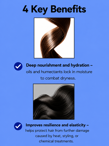 Vita Keratin Salon Hair Treatment – ​​Professionele Keratine Haarbehandeling – Intensief Herstel voor Beschadigd &amp;amp; Droog Haar – Glans, Zachtheid &amp;amp; Anti-Pluis - Diep Haarherstel voor Chemisch Behandeld Haar – Blij, Sterk &amp;amp; Gezond resultaat