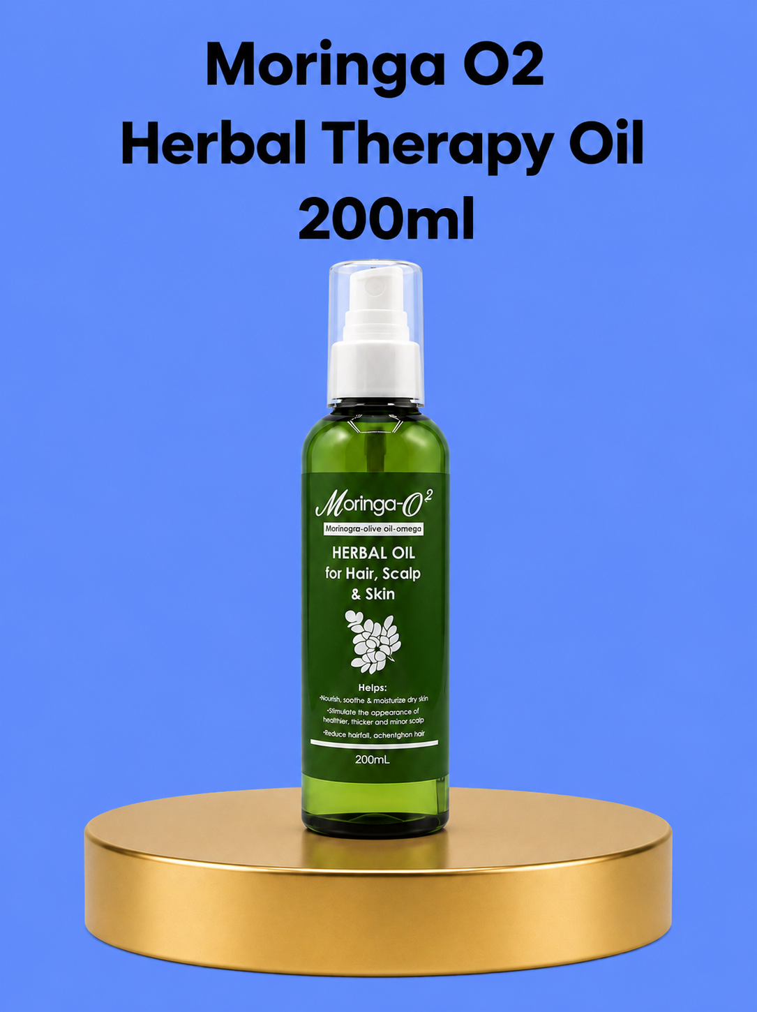 Moringa O2 Kruiden Haartherapie Olie 55 ml