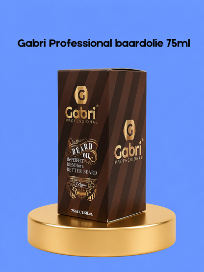 Gabri Professionele Baardolie – 75 ml – Voedende &amp;amp; Verzachtende Baardolie – Hydrateert Huid en Baardhaar, verminderd Jeuk &amp;amp; Frizz – Voor een Zachte, Glanzende &amp;amp; Goed Verzorgde Baard