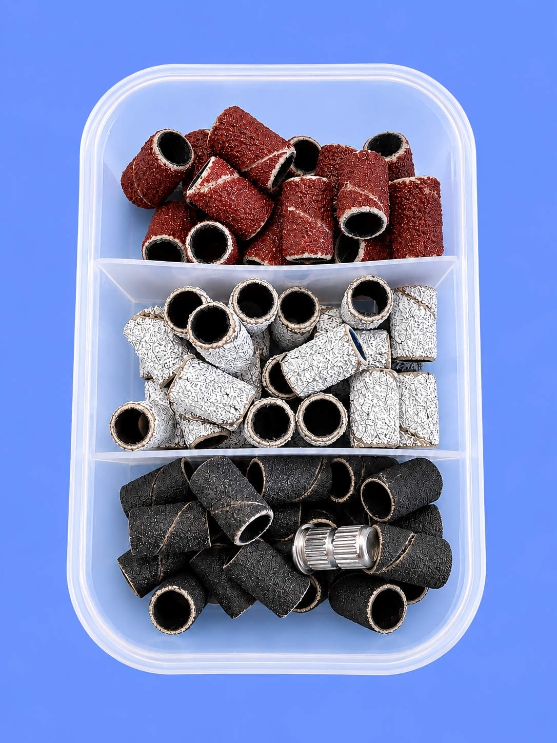 Rouleaux de ponçage pour pédicure 75 pièces
