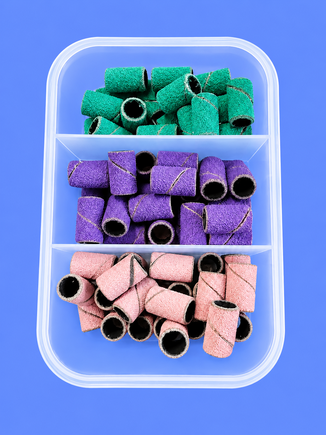 Rouleaux de ponçage pour pédicure 75 pièces