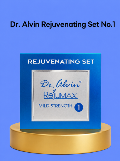 Dr. Alvin Rejuvenating Set No.1 – Complete Huidverzorgingsset – Hydrateert, Verjongt &amp; Verfrist de Huid – Vermindert Fijne Lijntjes, Egaliseert de Huidtint &amp; Geeft een Stralende, Gladde &amp; Gezonde Teint