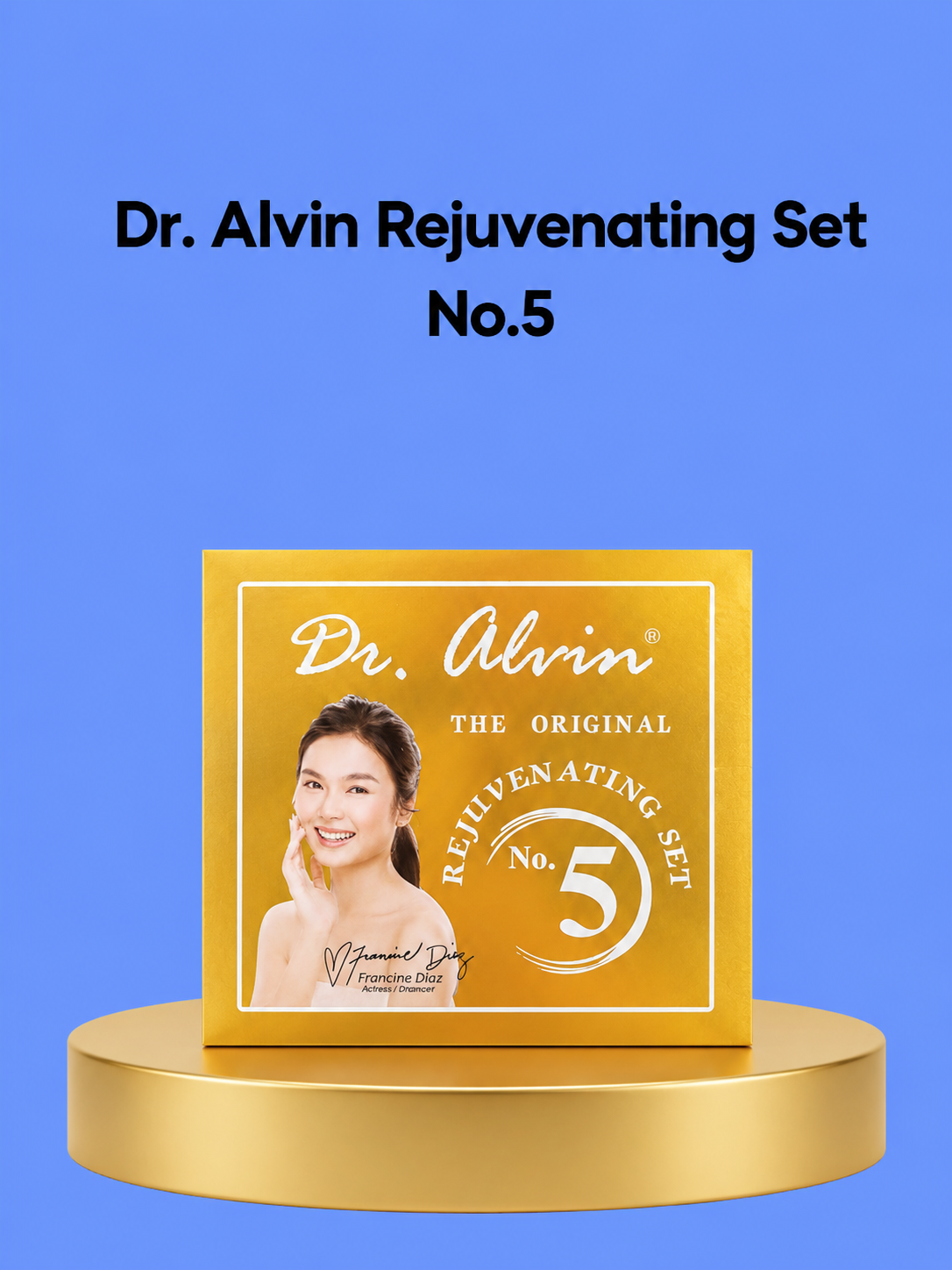 Dr. Alvin Rejuvenating Set No.5 – Complete Huidverzorgingsset – Hydrateert, Verjongt &amp;amp; Verfrist de Huid – Verminderde Fijne Lijntjes, Egaliseert de Huidtint &amp;amp; Geeft een Stralende, Gladde &amp;amp; Gezonde Teint
