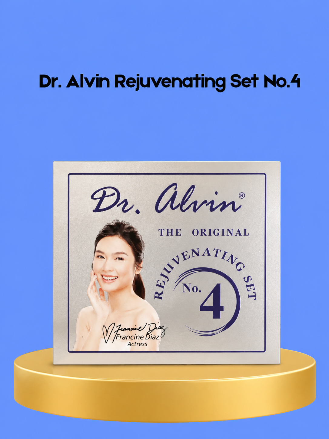 Dr. Alvin Rejuvenating Set No.4 – Complete Huidverzorgingsset – Hydrateert, Verjongt & Verfrist de Huid – Vermindert Fijne Lijntjes, Egaliseert de