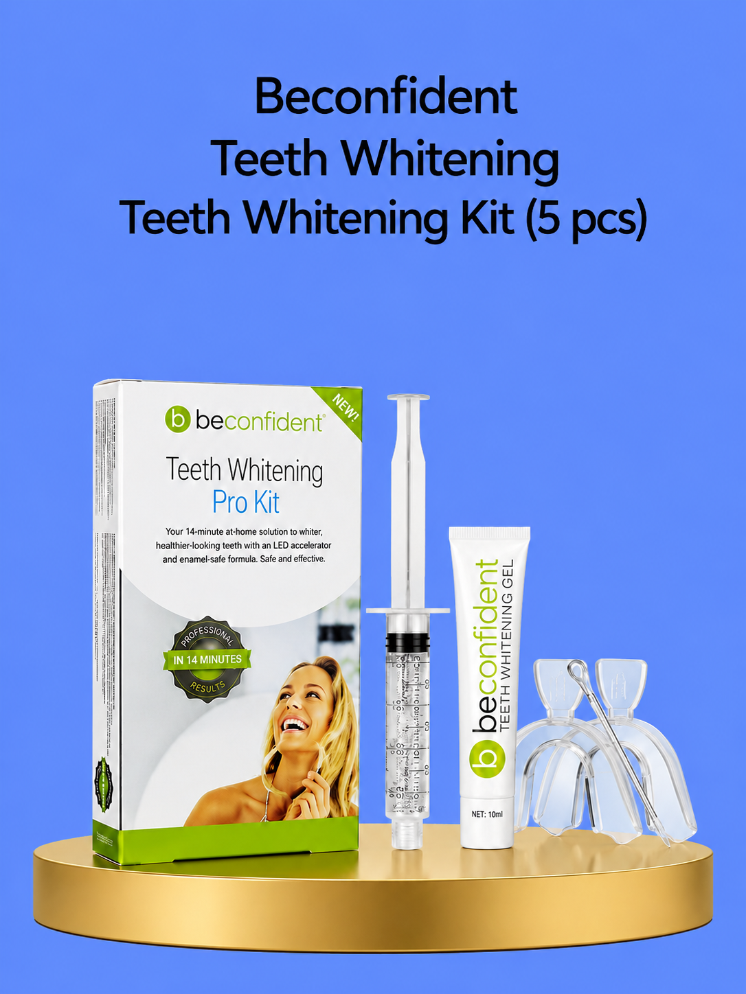 Kit de blanchiment des dents Pro X4 – Ensemble complet de soins – Vermindert Vlekken, Verheldert Tanden &amp;amp; Geeft een Stralende Glimlach – Inclus Alles voor Thuisgebruik – Voor Witte, Gezonde &amp;amp; Zelfverzekerde Tanden