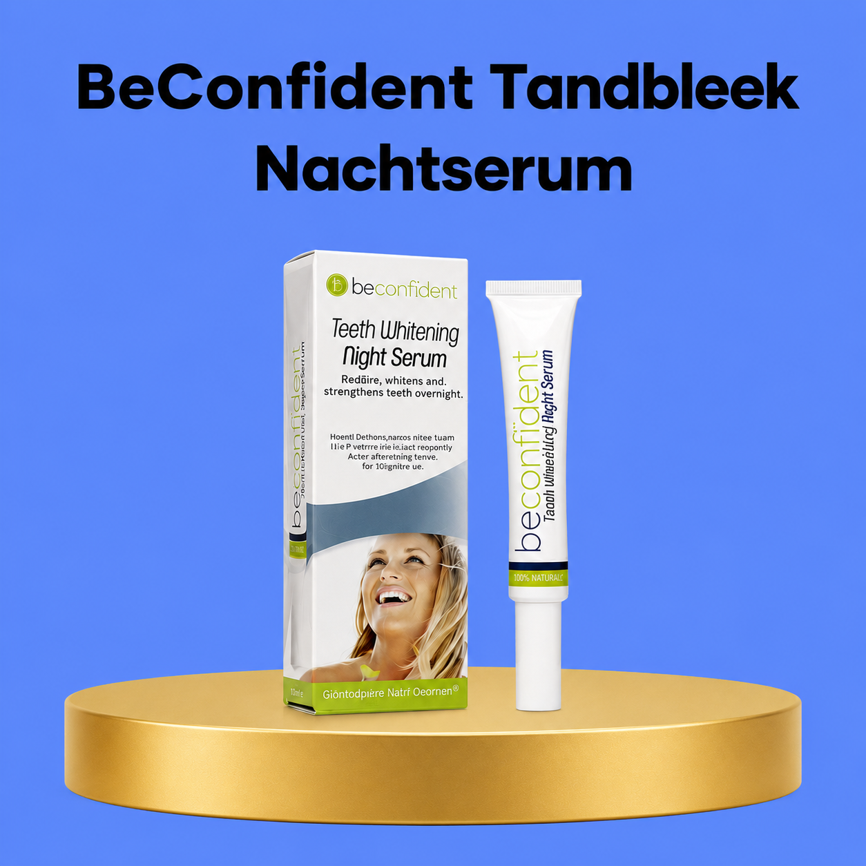 BeConfident Night Serum – Intensief Herstel- en Verhelderend Serum – Werkt&