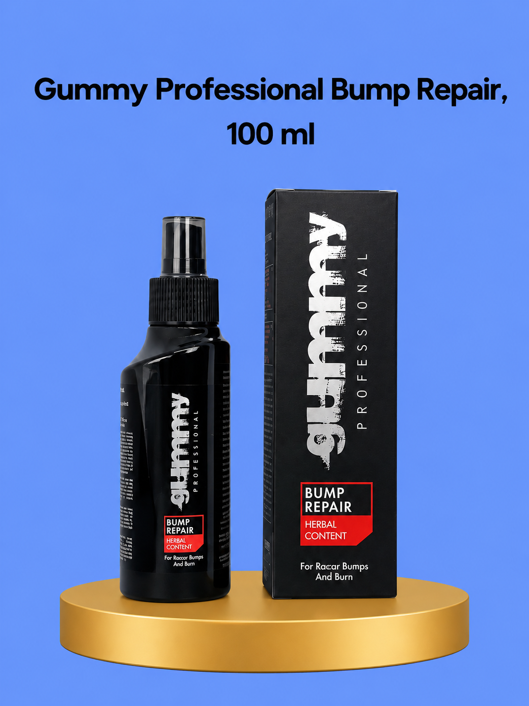 Gummy Professional Bump Repair – 100 ml – Intensieve Huidherstellende Gel – Helpt Onregelmatigheden, Puistjes &amp;amp; Rode Bultjes te Verzachten, Verminderde Irritatie &amp;amp; Bevordert een Egalere Huid – Voor een Gladde, Soepele &amp;amp; Gezonde Teint