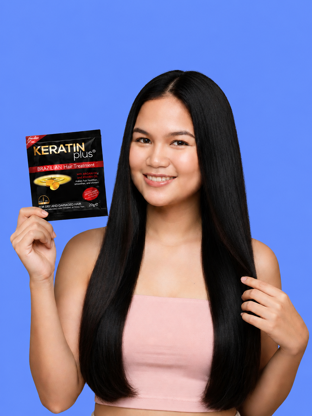 Belo Plus Intense Brazilian Keratin Hair Treatment – ​​6×20 ml – Professionele Haarbehandeling voor Droog &amp;amp; Beschadigd Haar – Herstelt, Voedt &amp;amp; Versterkt, Vermindert Pluis &amp;amp; Geeft Glans – Voor Sterk, Soepel &amp;amp; Gezond Haar