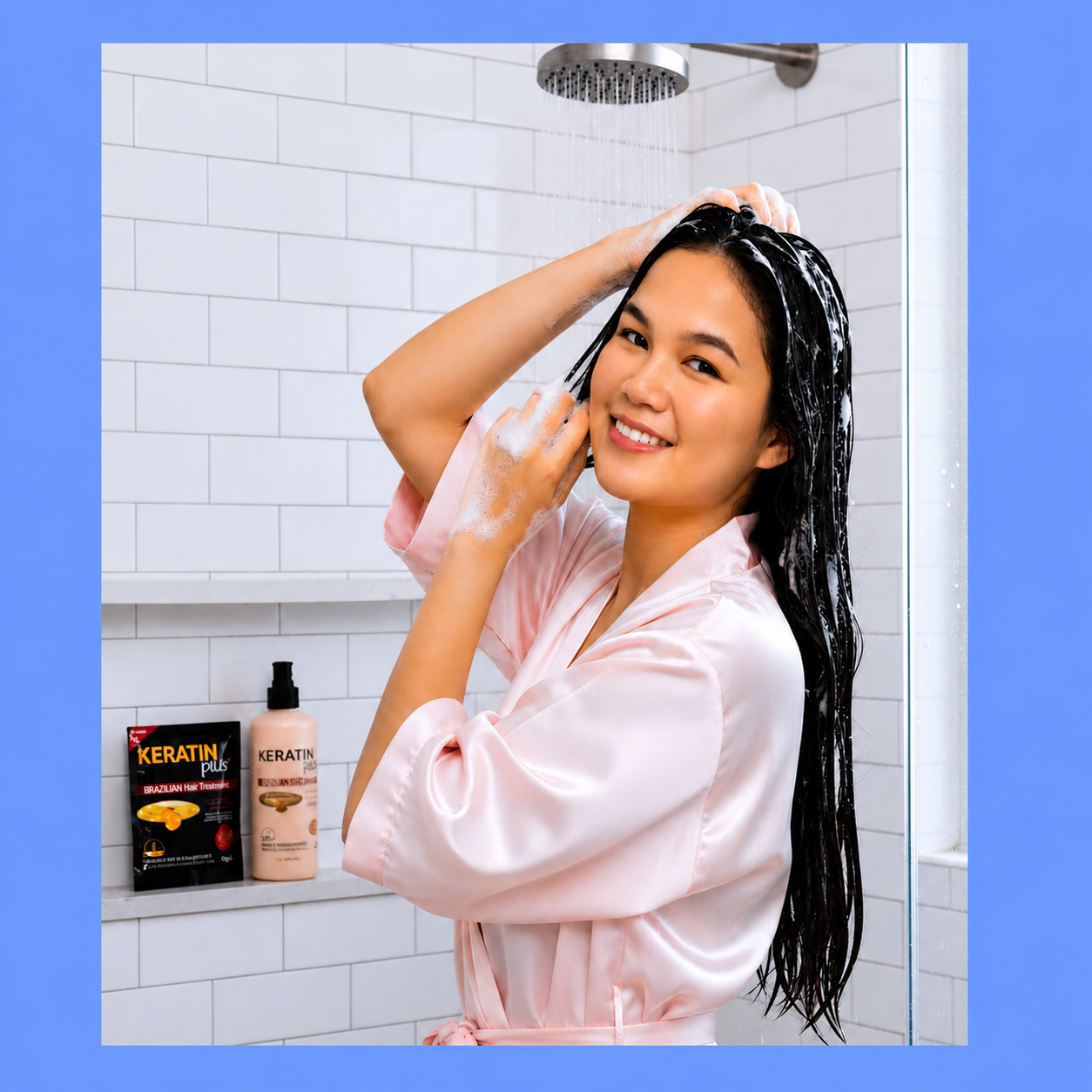 Belo Plus Intense Brazilian Keratin Hair Treatment – ​​6×20 ml – Professionele Haarbehandeling voor Droog &amp;amp; Beschadigd Haar – Herstelt, Voedt &amp;amp; Versterkt, Vermindert Pluis &amp;amp; Geeft Glans – Voor Sterk, Soepel &amp;amp; Gezond Haar