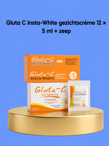 Gommage corporel éclaircissant intense Gluta-C 120 g + savon