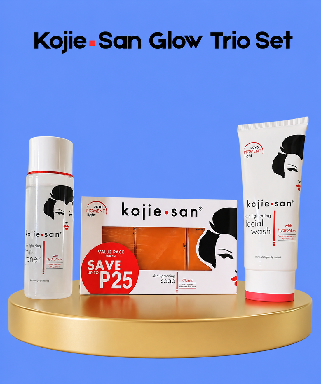 Kojie San Glow Trio Set