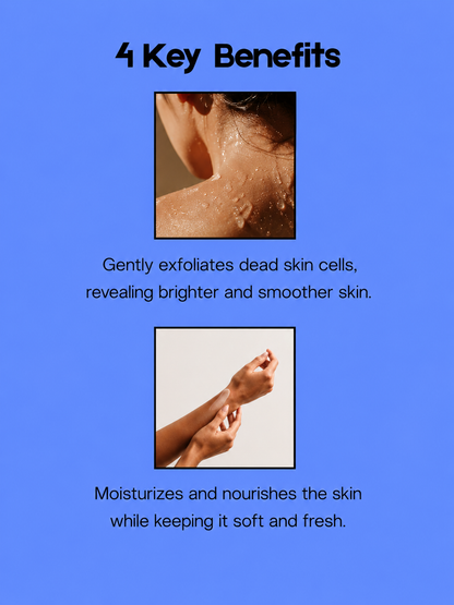 Kojie San Value Pack – 2 × 65 g + Gel douche Kojie San – Ensemble de soins hydratants et hydratants – Aide à donner des taches à la peau, égaliser la teinte d&