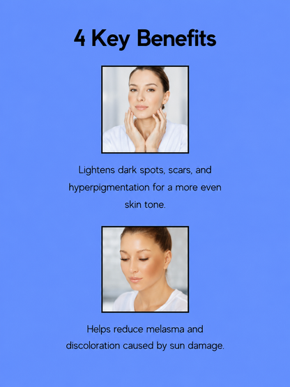 Kojie San Bright Body Duo – Ensemble de soins corporels hydratants et hydratants – Aide à nettoyer, égaliser la teinte d&